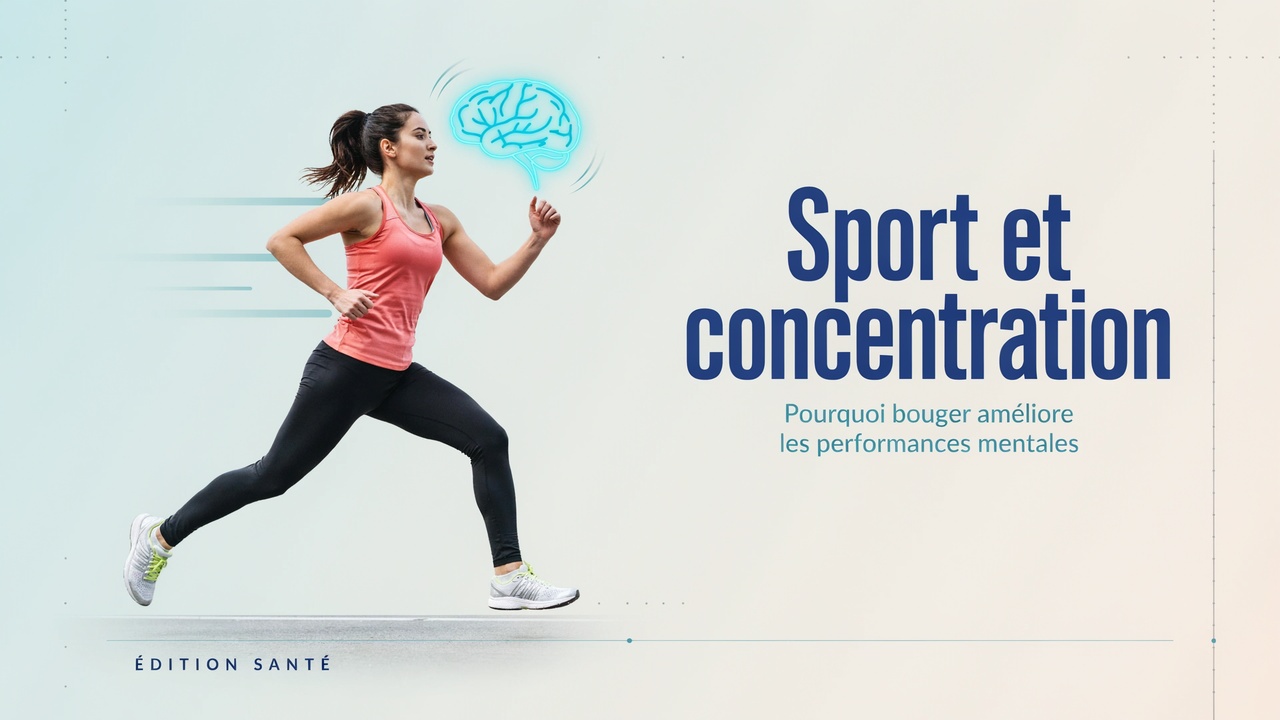 Sport et concentration : pourquoi bouger améliore les performances mentales